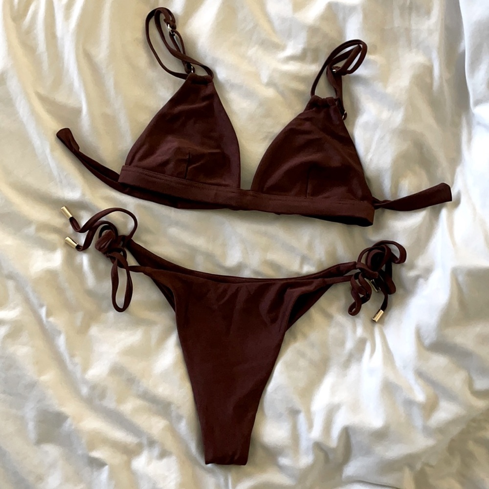 Monday Swimwear Set Espresso